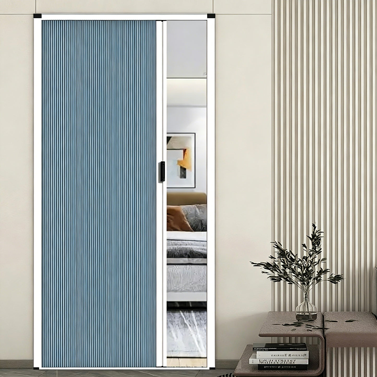 Pleated Door